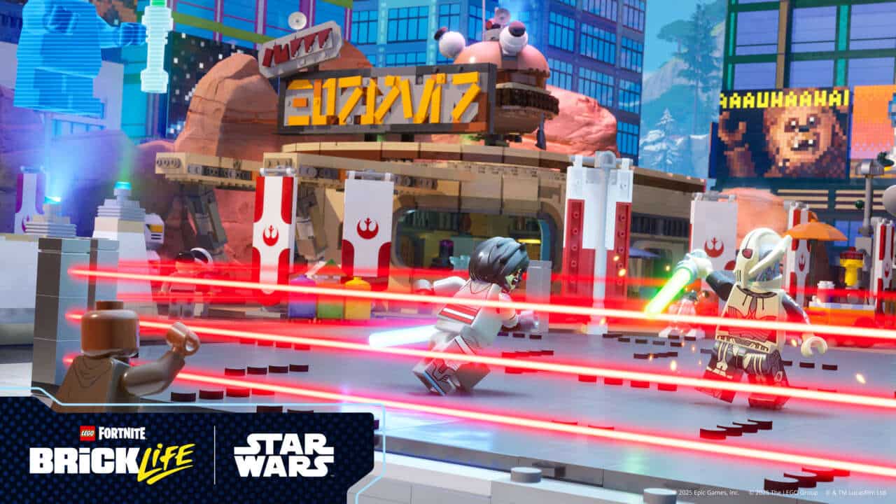 樂高要塞英雄《Lego Fortnite》迎接星際大戰主題盛會：限時競技生存模式同步登場