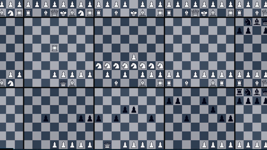 網頁怪作 One Million Chessboards 登場：一百萬個西洋棋盤同時即時大亂鬥！