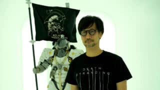 小島秀夫準備好「遊戲點子 USB 棒」，確保身後工作室火種不斷