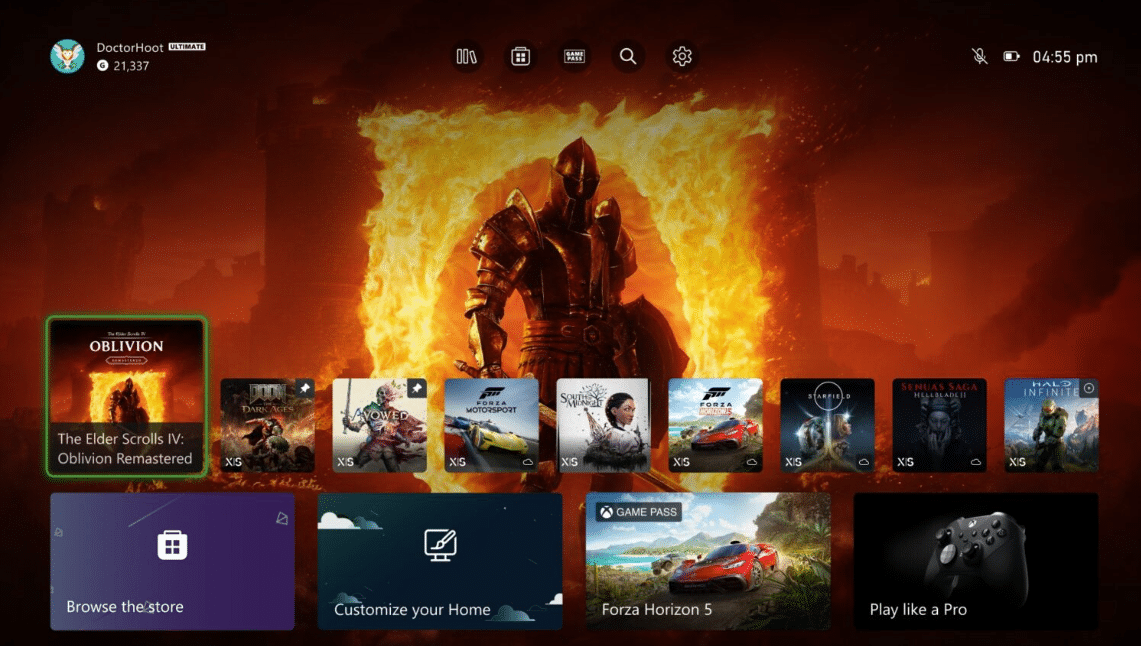 Xbox 系統迎來重要更新：主畫面自訂功能大躍進，玩家敲碗的「個人化」更有感！