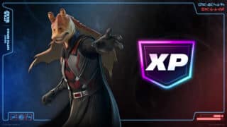 要塞英雄(Fortnite) 的 Darth Jar Jar 外觀，入手前得先「農」一波經驗值