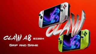 微星全新 Claw A8 掌機：硬體從 Intel 轉戰 AMD