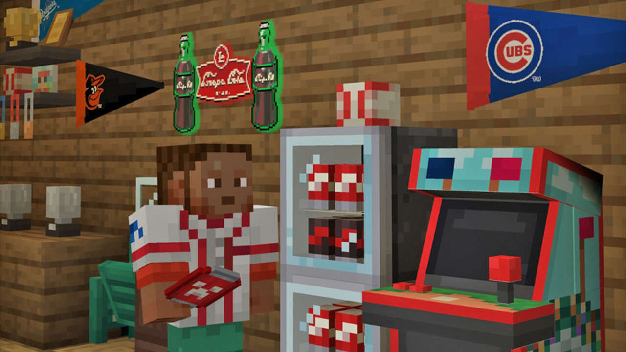 《Minecraft》與 MLB 攜手合作 推出美國職棒主題「Fan Cave」擴充內容