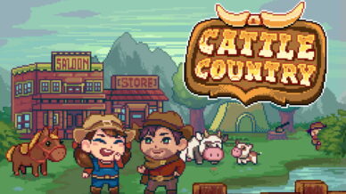 Playtonic Friends 與 Castle Pixel 推出牛仔慢活遊戲『Cattle Country』