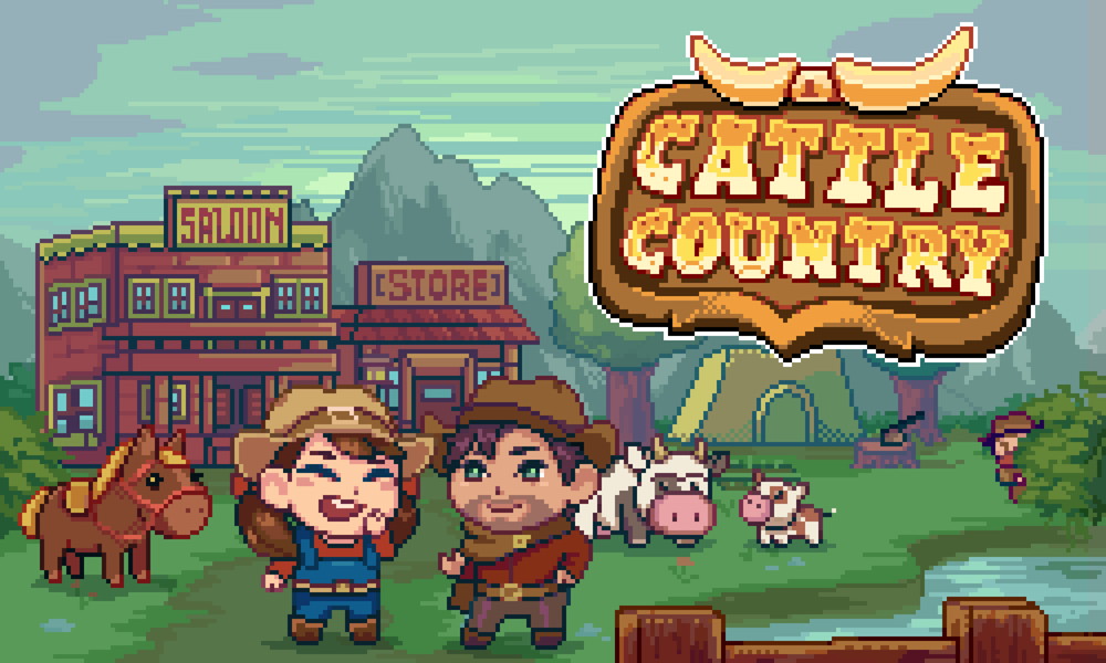 Playtonic Friends 與 Castle Pixel 推出牛仔慢活遊戲『Cattle Country』