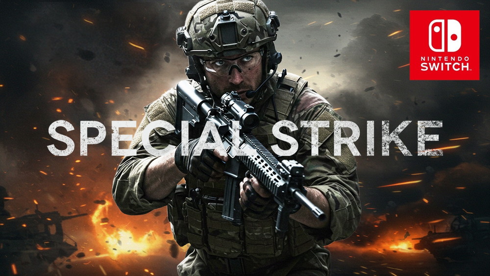 TROOOZE 在 Switch 平台獨佔發行 FPS 新作『SPECIAL STRIKE』，沙漠沙丘共鬥戰車